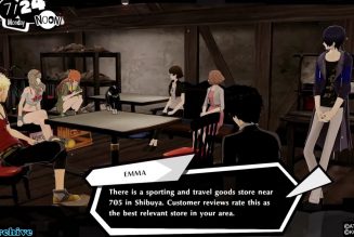 The original voice of Siri makes an appearance in Persona 5 Strikers