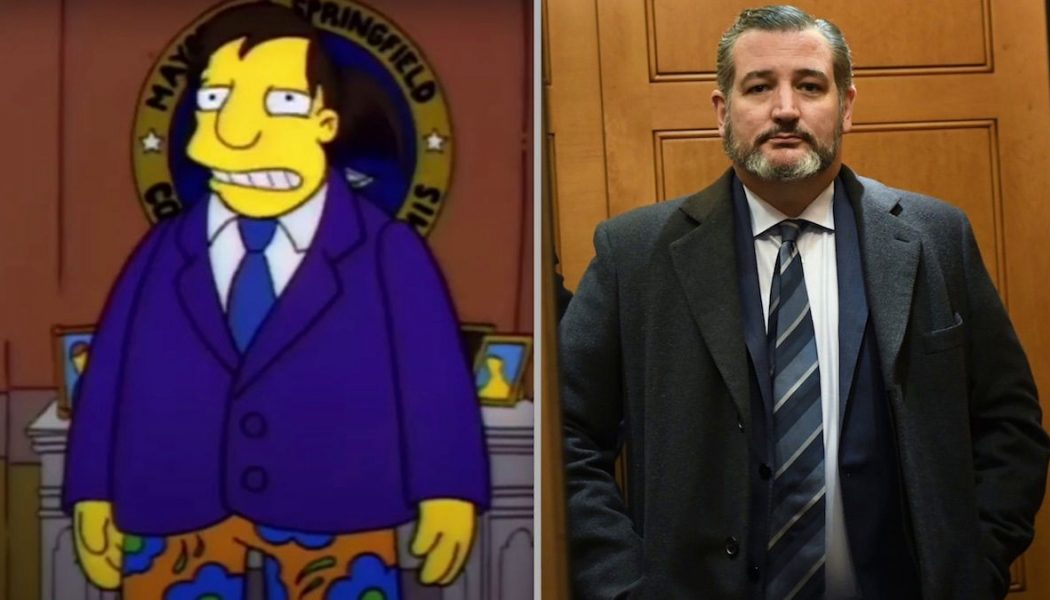 The Simpsons Predicted Ted Cruz’s Tone-Deaf Vacation to Cancún
