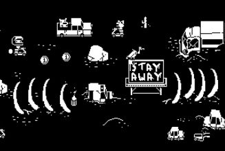 The team behind indie adventure Minit returns with a side-scrolling racing game