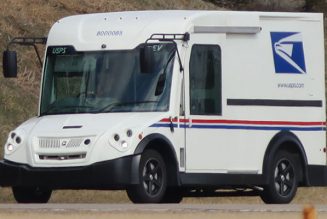 USPS unveils next-generation mail truck with electric drivetrain option