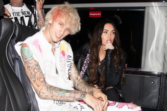 You Can Wear Machine Gun Kelly & Megan Fox Kissing on a T-Shirt, Thanks to ‘Bloody Valentine’ Merch