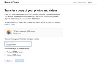 Apple now lets you automatically transfer your iCloud Photo Library to Google Photos