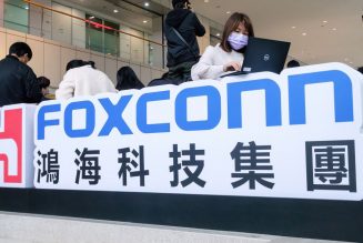 Apple supplier Foxconn warns that component shortages will last until 2022