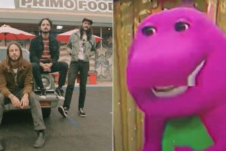 Barney the Dinosaur Goes Street Metal in “Second Hand Misery” Video from Warish (Riley Hawk): Watch