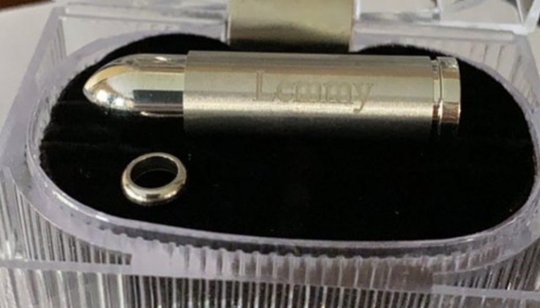 Bullet Containing LEMMY’s Ashes Is ‘The Greatest Gift I’ve Ever Received In My Life,’ Says RIKI RACHTMAN