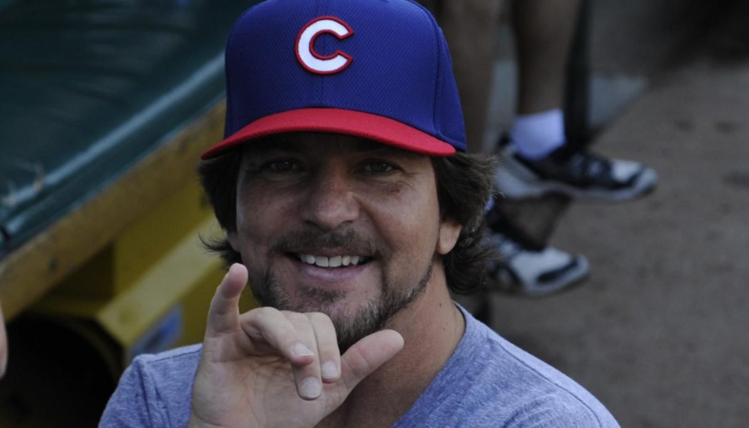 Eddie Vedder Says His Baseball Walk-Up Song Would Be Fugazi’s “Give Me the Cure”