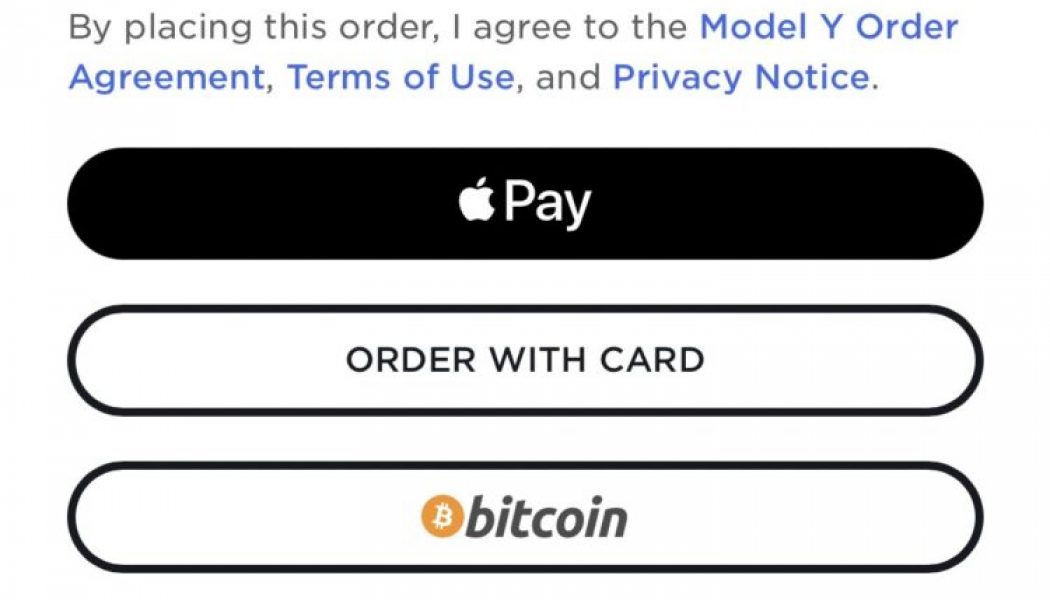 Elon Musk Confirms Tesla Now Accepts Payment in Bitcoin