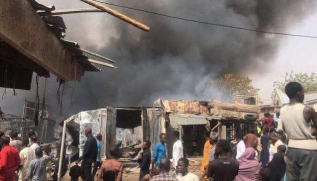 Fire destroys shops, property worth billions of naira at Katsina central market