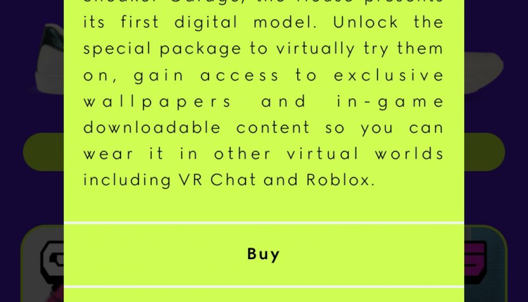 Gucci designed virtual sneakers for hypebeasts in Roblox and VRChat