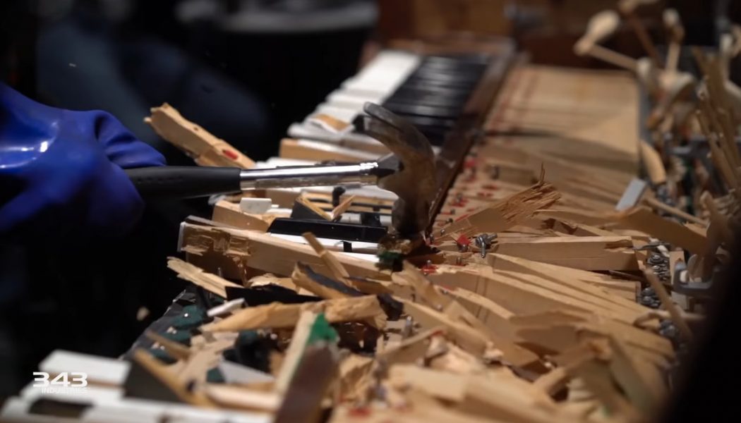 Halo Infinite’s developers smashed a piano to record sounds for the game