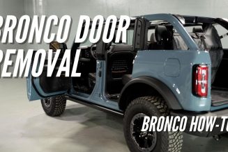 How Do You Remove the Ford Bronco’s Doors?