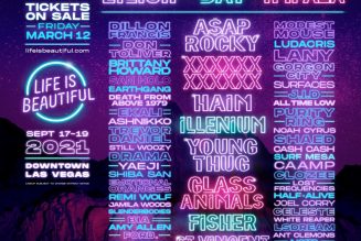 ILLENIUM, Dillon Francis, FISHER, More to Perform at Life Is Beautiful 2021: See the Full Lineup