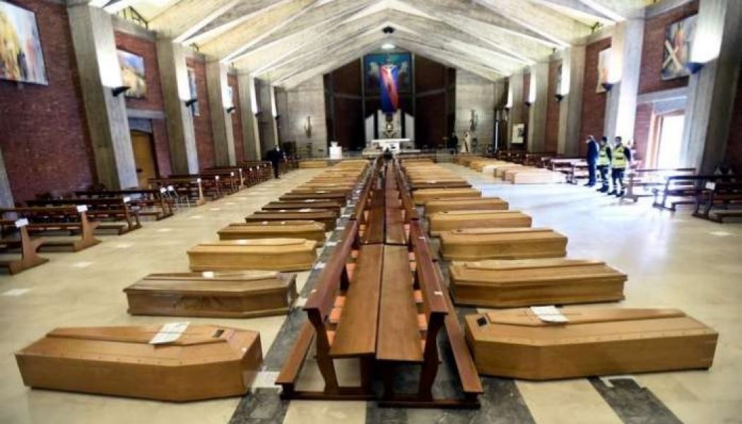 Italian priest recalls coronavirus ‘nightmare’ of coffin-filled church