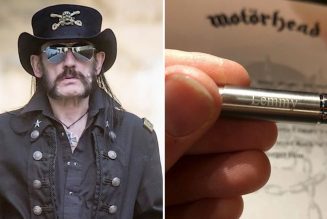 Lemmy’s Ashes Were Placed in Bullets and Given to His Closest Friends