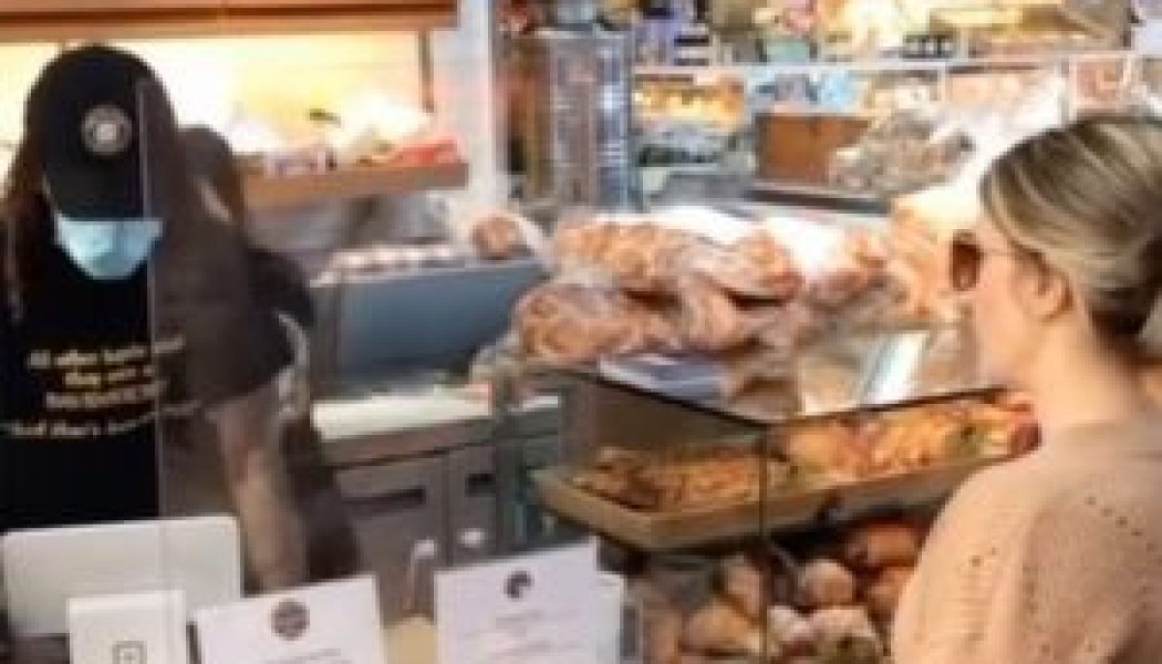 Mad Maskless White Woman Caught On Video Calling Bakery Worker N-Word