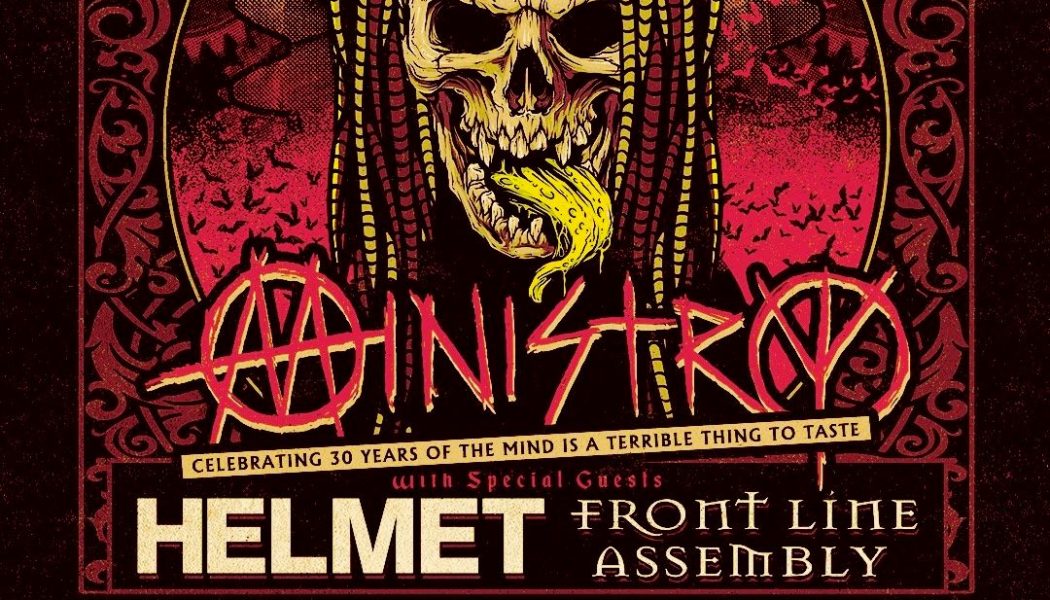 Ministry Announce Fall 2021 US Tour with Helmet and Front Line Assembly