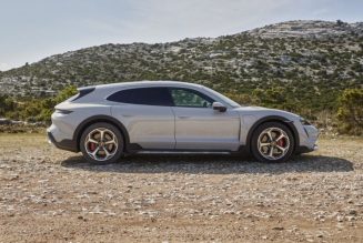 Porsche’s Taycan Cross Turismo is a wagon-y follow-up to its first EV