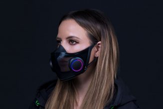 Razer is actually making its concept RGB face mask