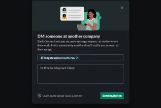 Slack now lets you DM anyone