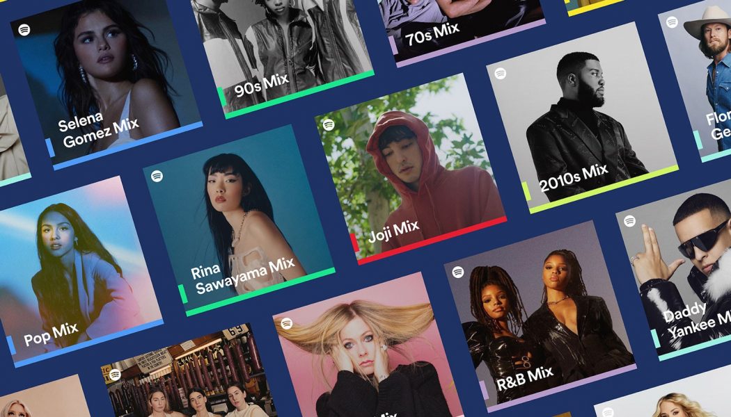 Spotify Introduces New Personalized Mixes Based on Artists, Genres & Decades