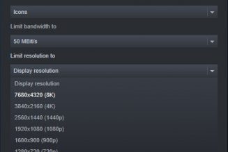Steam can now stream games at 8K resolution and we immediately thought of you