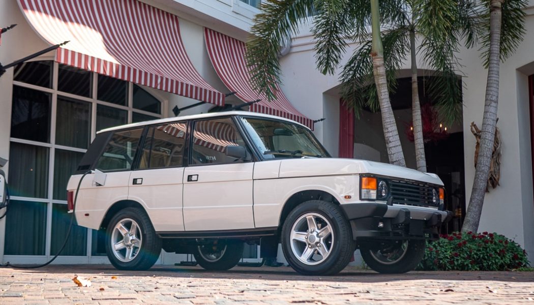 Tesla-Powered Range Rover Classic Beautifully Marries Old and New