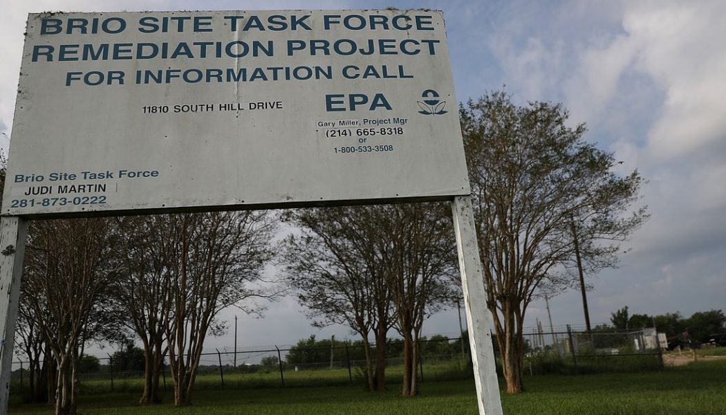 Texas cold snap froze cleanup efforts at some Superfund sites