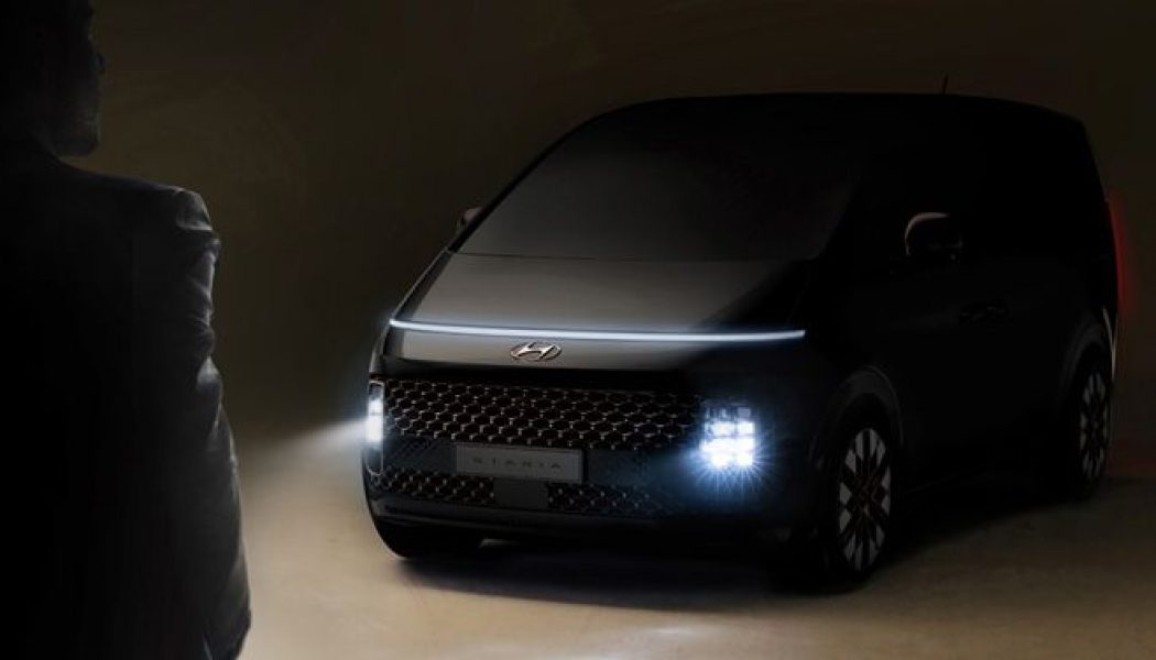 The Hyundai Staria is the coolest-looking minivan in years