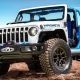 The Red Bare Jeep Gladiator Rubicon Concept Is an Unmissable Trail Truck