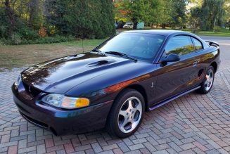 This Like-New 1996 Ford Mustang SVT Cobra Is a “Mystic” Unicorn