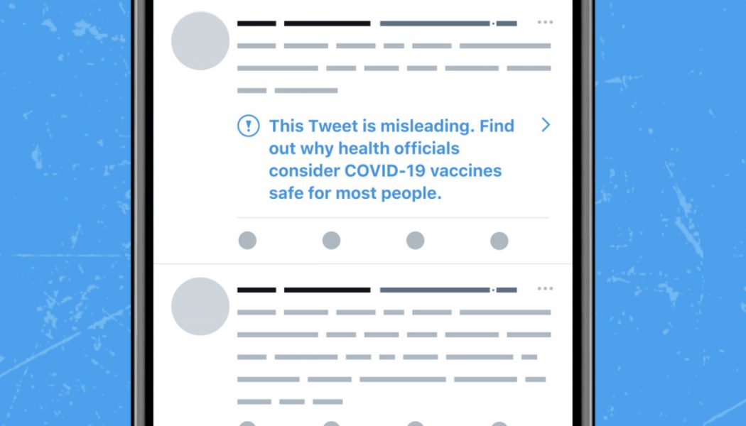 Twitter will label COVID-19 vaccine misinformation and enforce a strike system