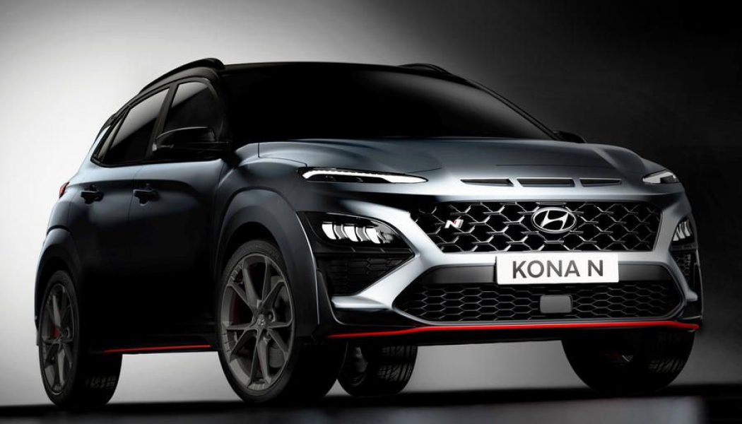 U.S.-Bound 2022 Hyundai Kona N With 275 HP Totally Uncovered