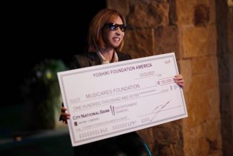 X Japan’s Yoshiki Announces Annual $100,000 Mental Health Grant to MusiCares