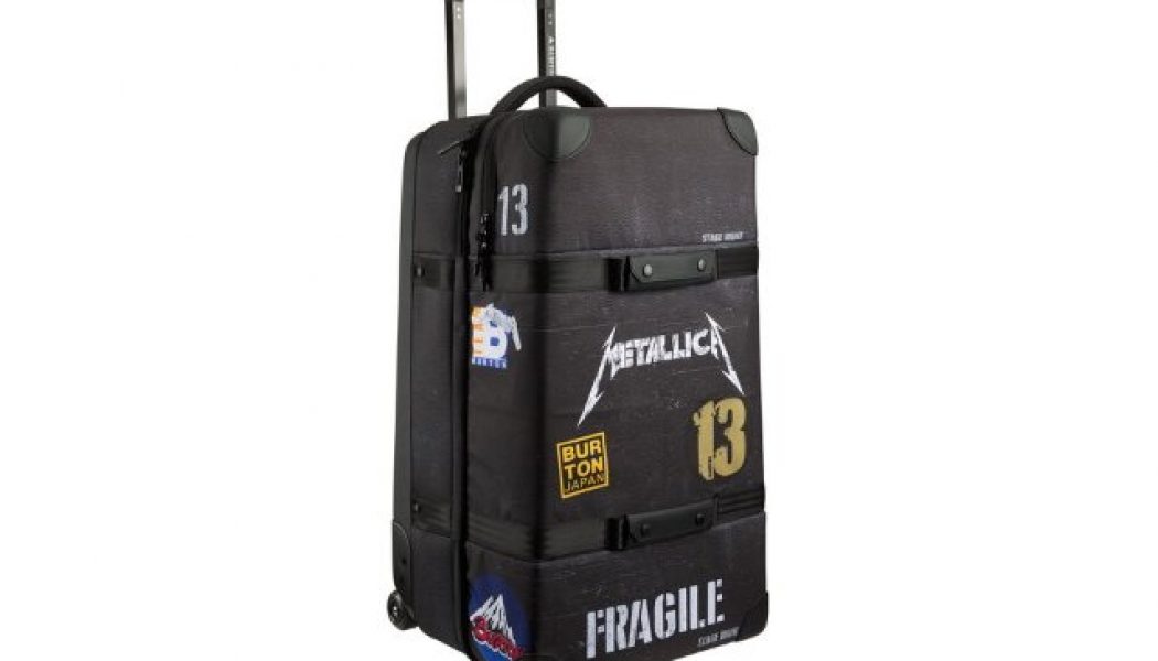 You Can Now Buy A METALLICA Travel Bag Built To Look Like A Road Case