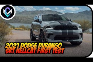 2021 Dodge Durango SRT Hellcat First Test: This SUV Goes Like a Scalded Viper