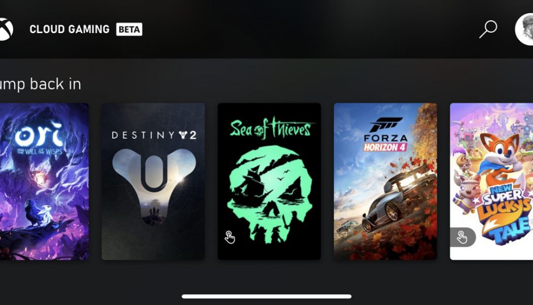 A first look at Microsoft’s Xbox Cloud Gaming on the iPhone