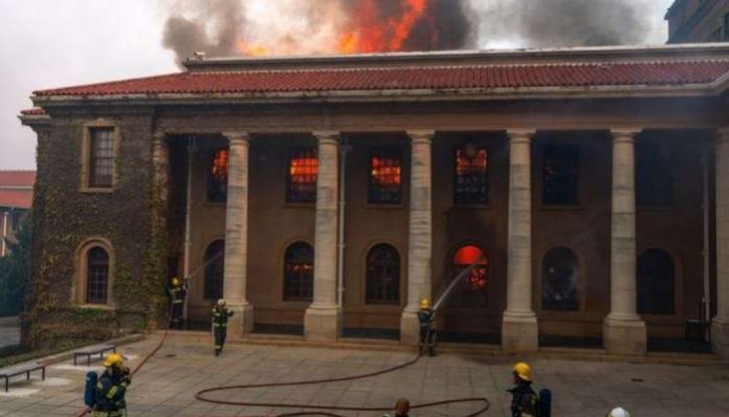 Cape Town fire ‘contained’ as firefighters battle windy conditions