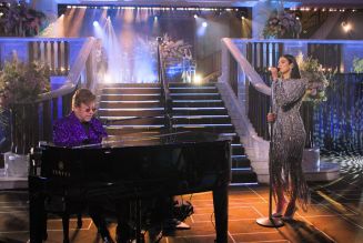 Dua Lipa Duets With Elton & More Highlights From Virtual Elton John Oscar Viewing Party
