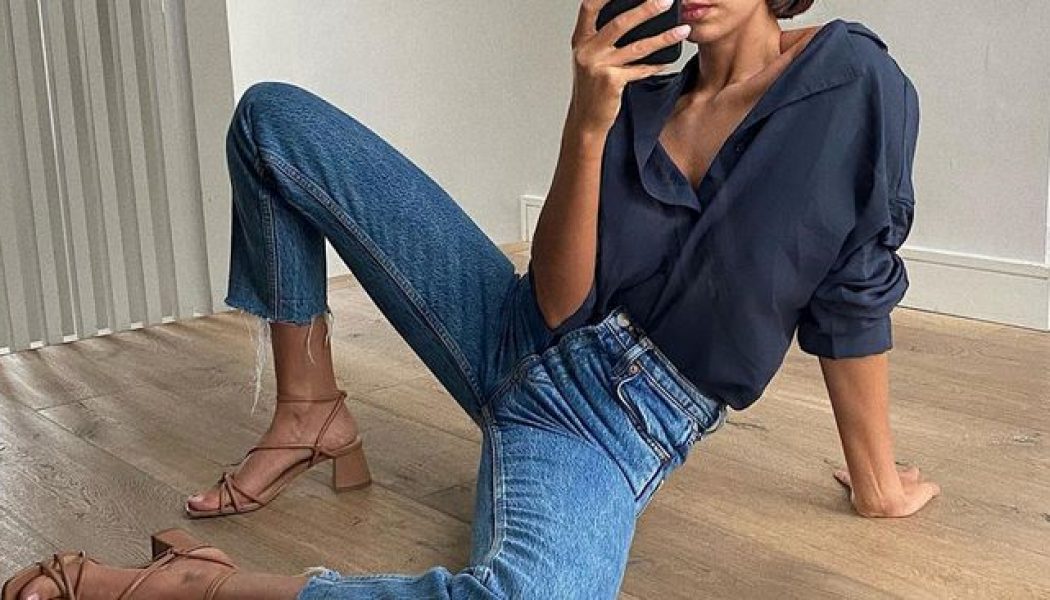 Fashion People Love Straight-Leg Jeans—Here’s How They Style Them