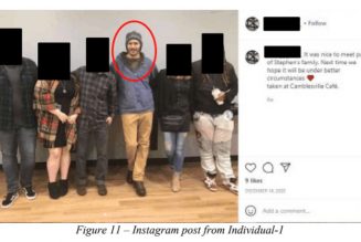 FBI used facial recognition to identify a Capitol rioter from his girlfriend’s Instagram posts