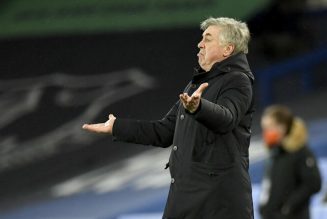 Four players to miss out vs Spurs as Ancelotti provides Everton injury update