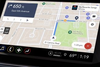 GM rolls out a new cloud-based mapping service for nearly 1 million vehicles