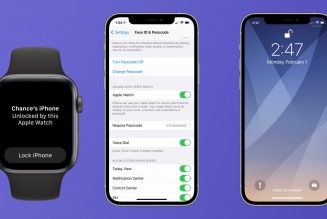 How to unlock your iOS 14.5 iPhone with your Apple Watch