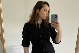 I Always Wear These 2 Trainer Styles With Dresses