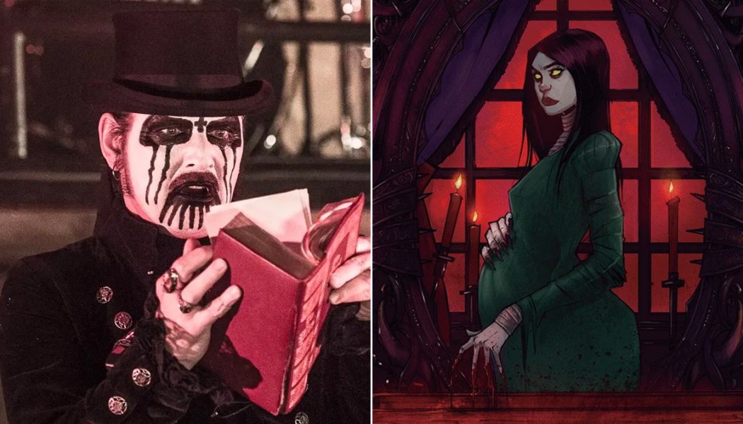 King Diamond and Z2 Comics Partner for Graphic Novel Adaptation of Classic Album Abigail