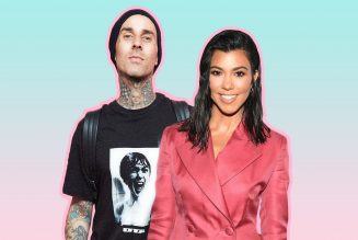 Kourtney Kardashian & Travis Barker Heat Up Their Desert Baecation With Cheeky PDA Pic