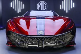MG Shows Off Electric Cyberster Sportscar Concept for Shanghai Show