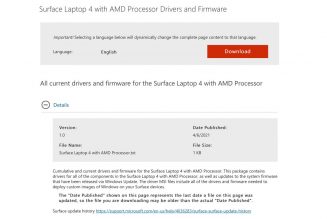 Microsoft support pages for Surface Laptop 4 suggest imminent launch