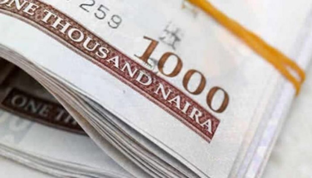 Naira stable at parallel, official market
