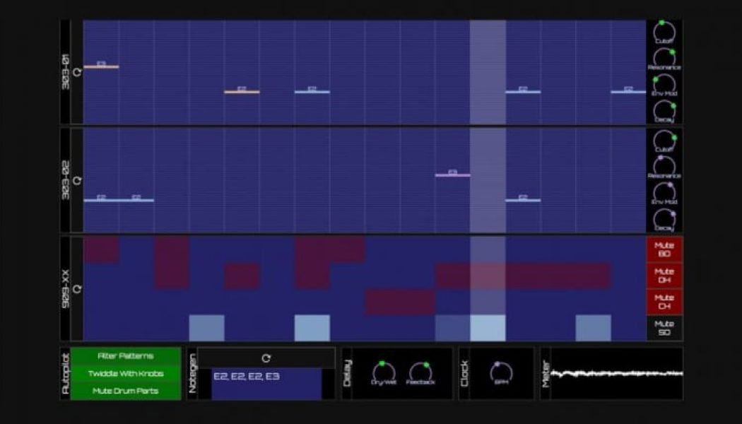 New Browser-Based Beat Maker Lets You Create Algorithmic Acid House in Real-Time